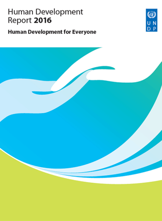 Human Development Report cover image
