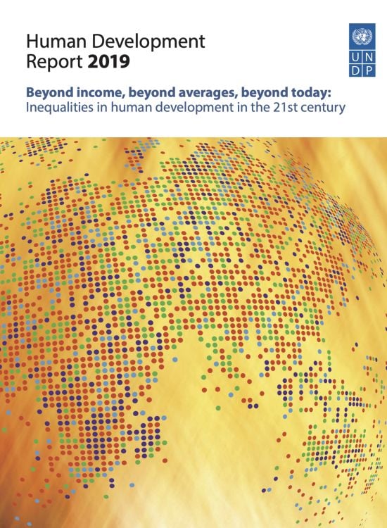 Human Development Report cover image